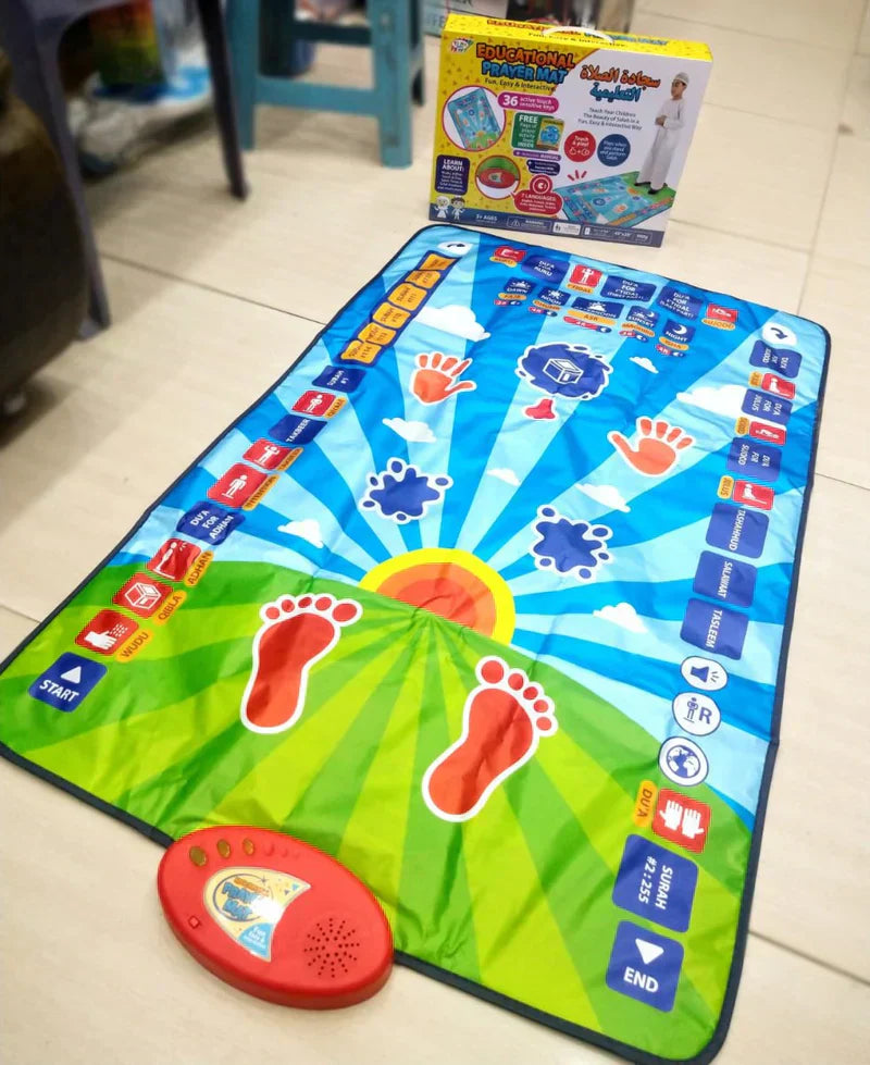 Educational Islamic Prayer Mat - dunexemporium online store